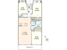 【神奈川県/相模原市緑区橋本】ビーズタワー橋本 間取り図