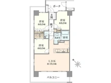 【東京都/町田市鶴間】グランノエル南町田 間取り図