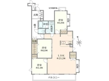 【東京都/多摩市鶴牧】ネオステージ多摩センター 間取り図
