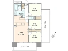 【神奈川県/相模原市南区上鶴間本町】プレシス相模大野 間取り図