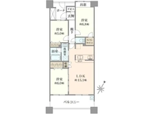 【神奈川県/大和市下鶴間】シーズガーデン大和 間取り図