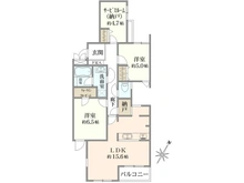 【東京都/世田谷区船橋】藤和千歳船橋ホームズ  間取り図