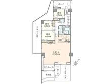 【東京都/町田市原町田】サンクタス町田見晴らしの丘 間取り図