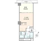 【東京都/町田市森野】東海町田マンション 間取り図