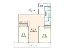 【神奈川県/大和市柳橋】セザール桜ヶ丘 間取り図