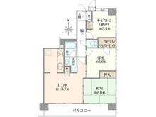 【神奈川県/厚木市水引】 コンフォート・パレス本厚木ファーストステージ 間取り図