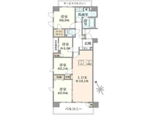 【神奈川県/相模原市中央区相模原】小田急コアロード相模原II 間取り図