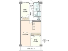 【神奈川県/海老名市杉久保南】海老名第2スカイハイツ 間取り図