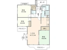 【神奈川県/相模原市南区南台】ベルググランデ小田急相模原 間取り図