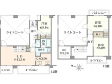 【神奈川県/相模原市南区相模大野】クリオ相模大野 弐番館 間取り図