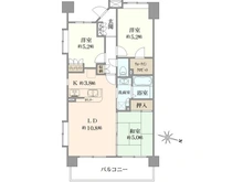 【神奈川県/大和市深見】サンクレイドル大和深見 間取り図