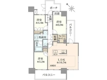 【東京都/町田市原町田】アビダス町田パークス 間取り図