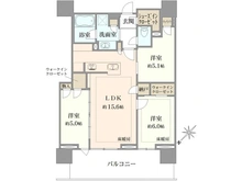 【神奈川県/相模原市南区相模大野】プラウドタワー相模大野クロス　 タワー棟 間取り図