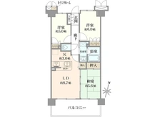 【神奈川県/相模原市緑区橋本台】サンクレイドル橋本 間取り図