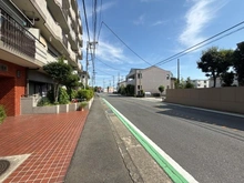 【神奈川県/海老名市中新田】セザール第二厚木 前面道路