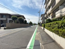 【神奈川県/海老名市中新田】セザール第二厚木 前面道路