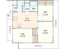 【神奈川県/横浜市西区西戸部町】ダイアパレス西戸部 間取り図