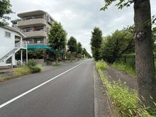 【東京都/町田市三輪緑山】ダイアパレス鶴川緑山花水木の杜 前面道路