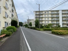 【神奈川県/相模原市南区鵜野森】新原町田グリーンハイツC3棟 前面道路