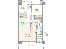 【東京都/町田市小山ヶ丘】ルネグランディア 間取り図