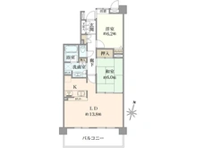 【神奈川県/厚木市愛甲】サングレイス愛甲石田 間取り図