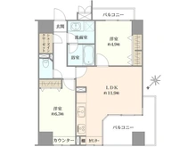 【神奈川県/相模原市南区相模大野】パレ・ソレイユ相模大野ステーションフロント 間取り図