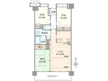 【神奈川県/横浜市瀬谷区瀬谷】プランヴェール横浜三ツ境 間取り図