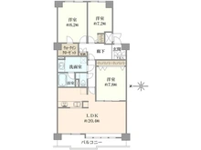 【神奈川県/横浜市泉区岡津町】ルネ戸塚弥生台 間取り図