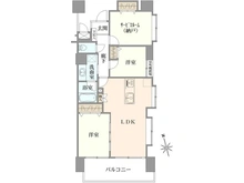 【神奈川県/相模原市中央区相模原】ロアーブル・サン相模原弐番館 間取り図