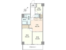 【神奈川県/横浜市緑区竹山】サングレイス鴨居 間取り図