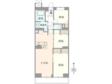 【神奈川県/大和市下鶴間】ライオンズマンションつきみ野第2 間取り図