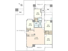 【神奈川県/大和市中央林間西】ジェイシティ中央林間 間取り図