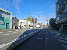 【神奈川県/相模原市中央区清新】レクセルガーデン相模原 前面道路