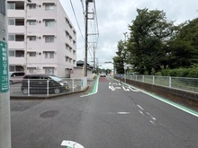 【神奈川県/相模原市南区新磯野】相武台グリーンハイツ A棟 前面道路
