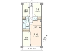 【神奈川県/座間市小松原】南林間ハイライズ 間取り図