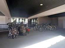 【神奈川県/相模原市中央区相模原】レサージュ相模原 弐番館 駐輪場