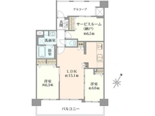 【神奈川県/相模原市南区旭町】ナイスパークステイツ相模大野 間取り図