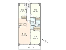 【神奈川県/相模原市南区旭町】NICガーデンハイム相模大野 間取り図