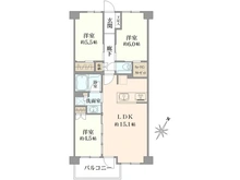 【東京都/町田市南町田】アーリアレジデンス南町田 間取り図