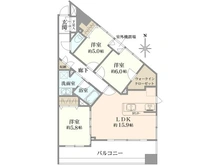 【神奈川県/大和市中央】ライオンズステーションプラザ大和 間取り図