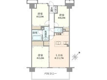 【神奈川県/相模原市緑区橋本台】サンクレイドル橋本 間取り図