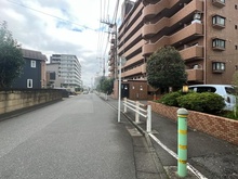 【神奈川県/相模原市緑区下九沢】ライオンズマンション橋本南 前面道路