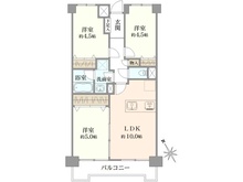【神奈川県/相模原市緑区下九沢】ライオンズマンション橋本南 間取り図