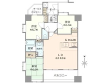 【神奈川県/厚木市水引】アトランティス本厚木II 間取り図