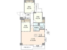 【神奈川県/相模原市緑区橋本】ナイスアーバン橋本 間取り図