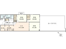 【神奈川県/横浜市旭区笹野台】三ツ境ハイタウンテラスハウス 2号棟 間取り図