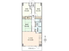 【神奈川県/伊勢原市東成瀬】エクセル伊勢原 間取り図