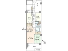 【神奈川県/相模原市南区南台】レクセルガーデン相模大野 間取り図