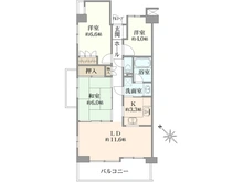 【神奈川県/座間市相模が丘】小田急相模原南パーク・ホームズ 間取り図