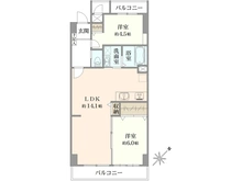 【神奈川県/相模原市中央区相模原】相模原ダイヤモンドマンション 間取り図